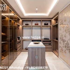 Classic Bedroom Closet with Luxury Details No-7018