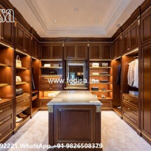 Traditional Closet Design for Luxury Villas No-7026