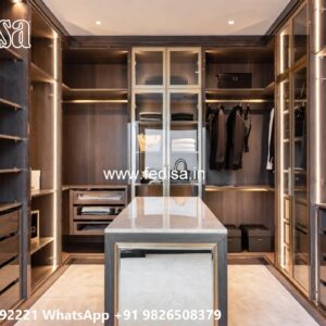 Elegant Wooden Closet for Spacious Bedrooms No-7028