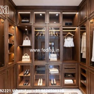 Royal Style Closet Design with Luxury Finish No-7050