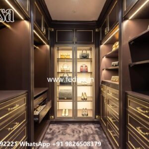 Vintage Wardrobe Design with Rich Elegance No-7056