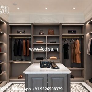 Luxury Classic Wardrobe with Rich Texture No-7065