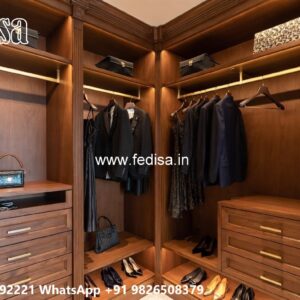 Timeless Wardrobe Design with Elegant Features No-7074