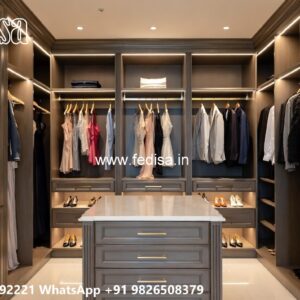 Elegant Wardrobe Design with Antique Inspiration No-7085