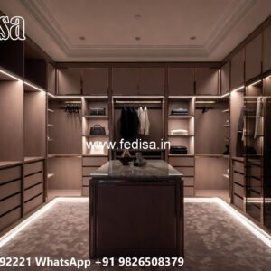 Premium Wooden Closet with Classic Finish No-7090