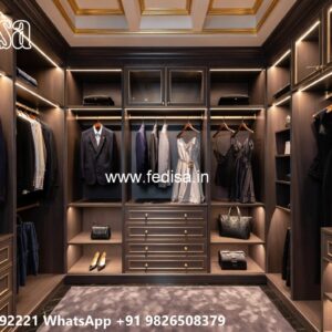 Classic Closet Design with Artistic Elegance No-7093