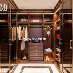 Traditional Wooden Closet with Premium Appeal No-7094