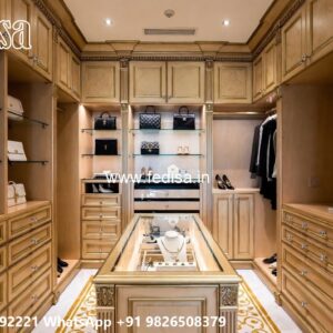 Vintage Wooden Closet with Luxury Touch No-7102
