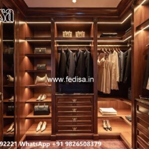 Classic Wardrobe Design with Sophisticated Finish No-7117