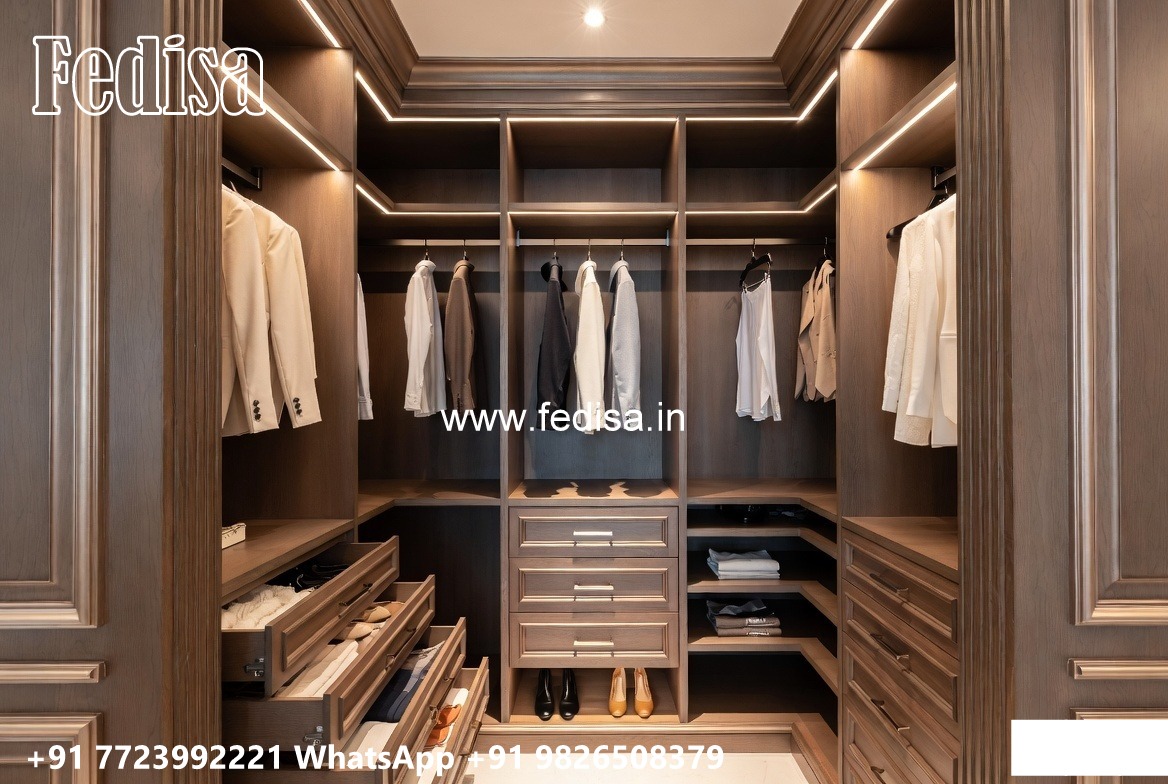 Classic Bedroom Closet with Premium Storage No-7122