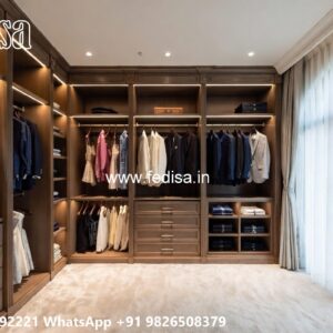 Premium Classic Closet with Wooden Finish No-7125