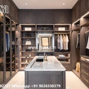 Classic Bedroom Wardrobe with Elegant Features No-7142