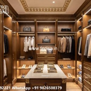 Royal Style Wardrobe with Decorative Finish No-7150