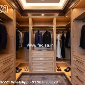 Traditional Wardrobe Design with Vintage Style No-7169