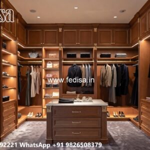 Luxury Wooden Closet with Traditional Style No-7180