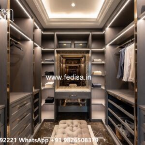 Vintage Luxury Closet with Premium Appeal No-7185