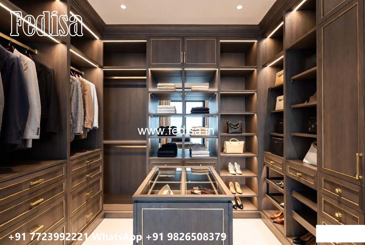 Luxury Walk In Wardrobe Design Inspiration No-7206