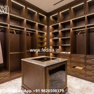 Wardrobe Design Ideas with LED Lighting