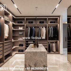 Classic Wooden Wardrobe Design for Elegant Interiors No-7210
