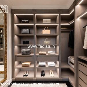 Luxury Wardrobe Design for Contemporary Bedrooms No-7217