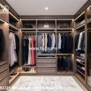 Wardrobe Design Ideas for Master Bedroom Interiors No-7219