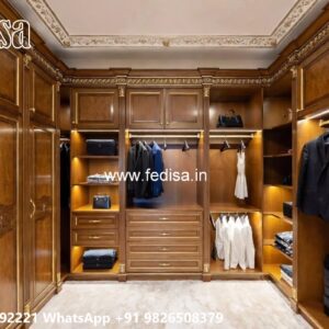 Stylish Wardrobe Design with Modern Texture No-7246