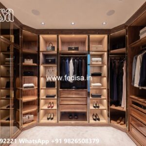 Functional Wooden Wardrobe Design Inspiration No-7265
