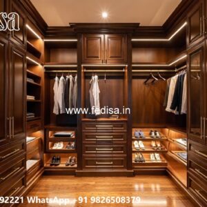 Wardrobe Design Ideas with Elegant Finishes No-7269
