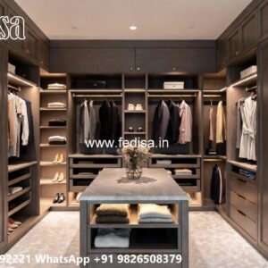 Wooden Wardrobe Design with Luxury Appeal No-7286