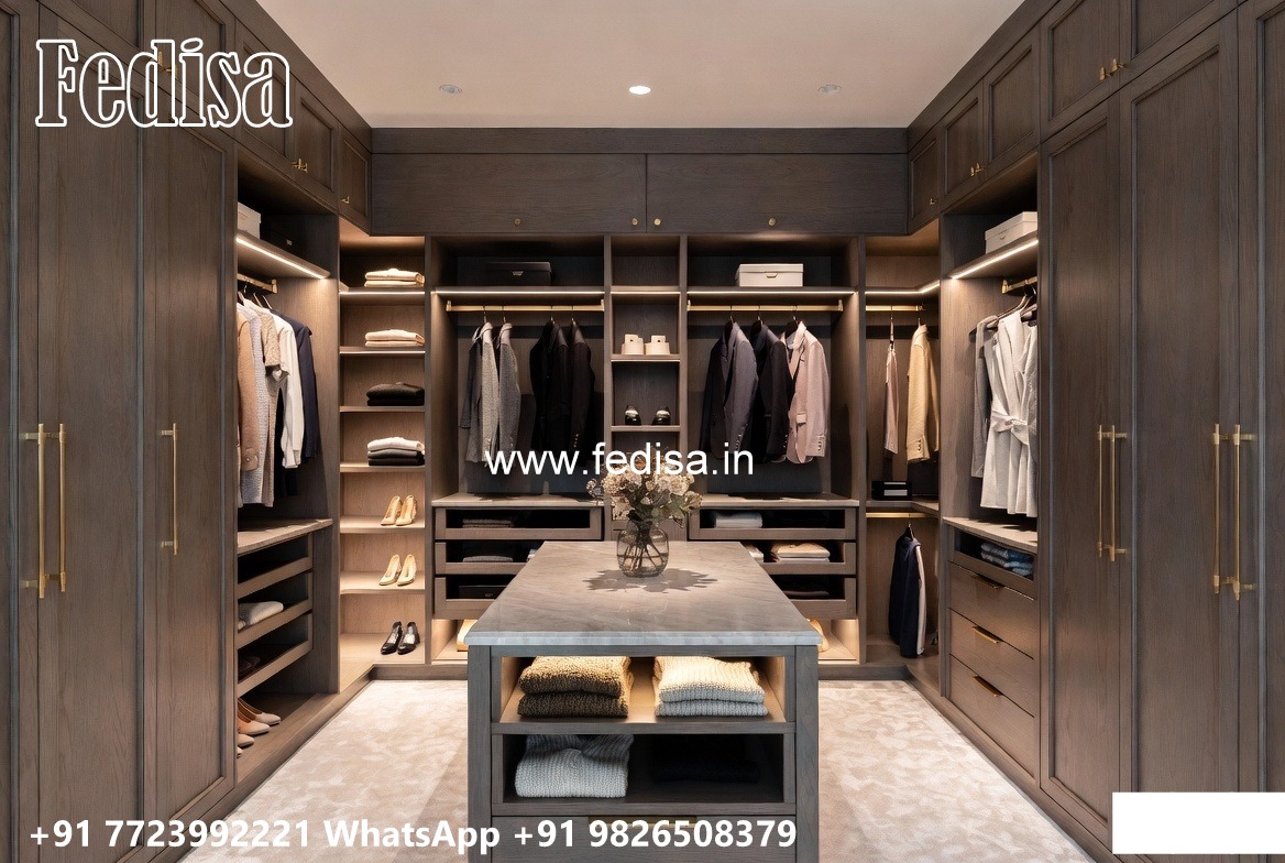 Wooden Wardrobe Design with Luxury Appeal No-7286