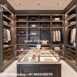Elegant Wardrobe Design with Custom Layout No-7288