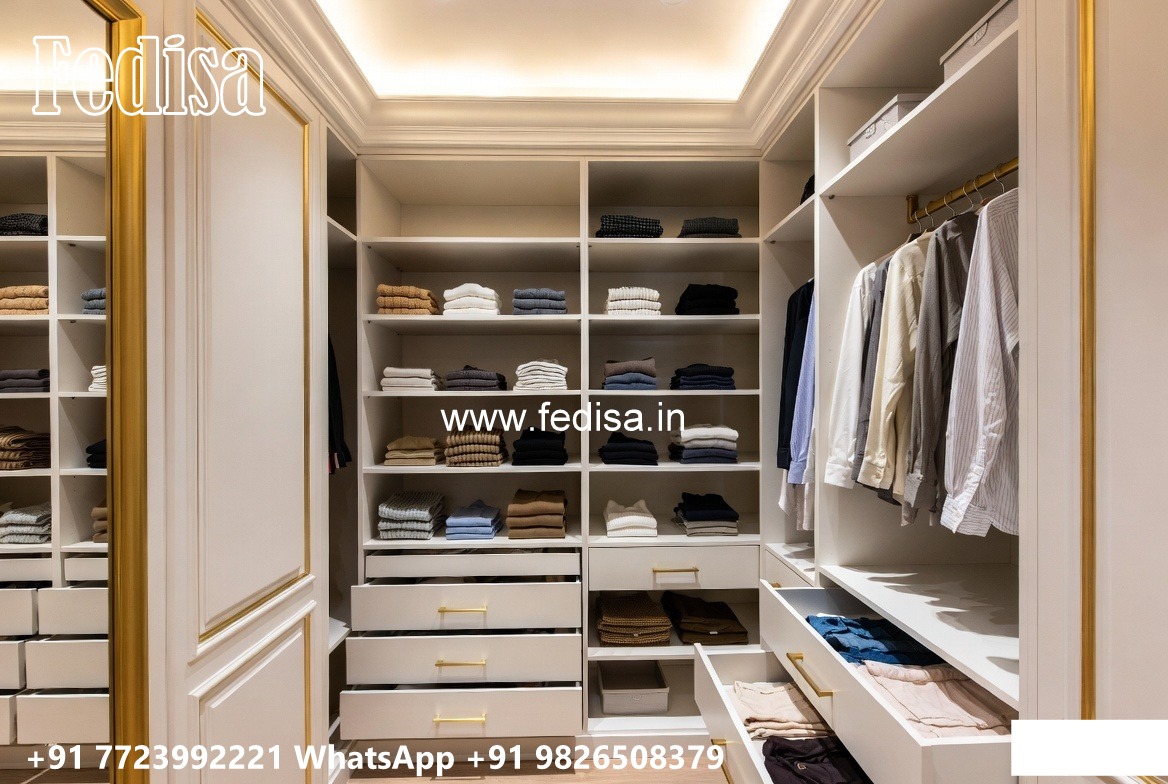 Elegant Bedroom Wardrobe Design Concepts No-7295