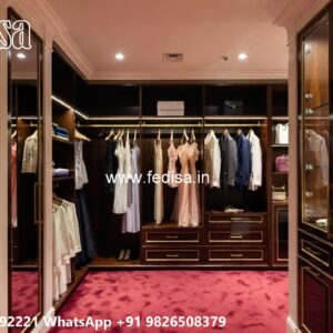 Smart Wardrobe Design with Space Optimization No-7299