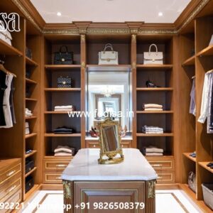 Wooden Wardrobe Design with Modern Appeal No-7306