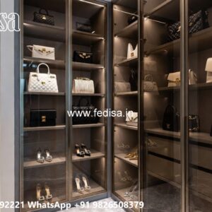 Modern Wardrobe Design with Sleek Storage No-7309