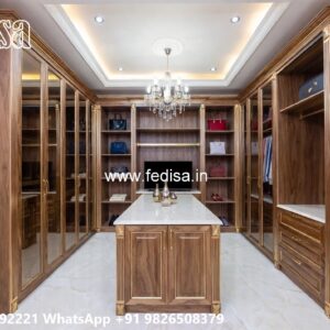 Stylish Wardrobe Design with Modern Layout No-7316