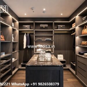 Luxury Wardrobe Design for Spacious Interiors No-7335