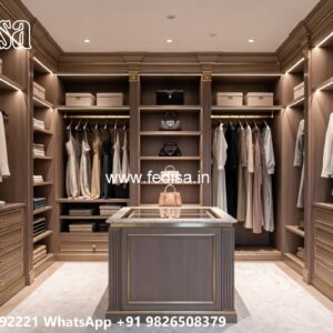Luxury Wardrobe Design with Smart Organization No-7347