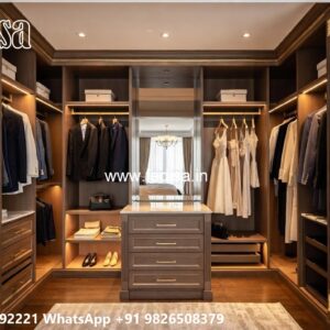 Premium Wooden Wardrobe Design Concepts No-7355