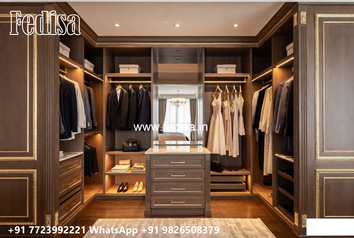Premium Wooden Wardrobe Design Concepts No-7355