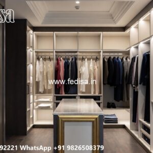 Contemporary Wardrobe Design with Stylish Details No-7359