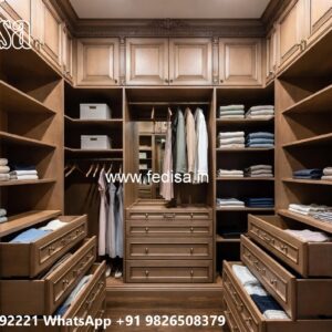 Luxury Wooden Wardrobe Design for Bedrooms No-7368