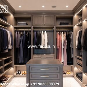 Wardrobe Design Ideas with Smart Layout No-7369