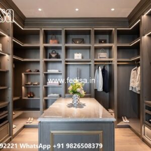 Contemporary Wardrobe Design with Premium Finish No-7389