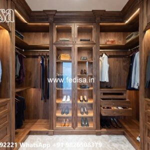 Modern Wardrobe Design with Luxury Features No-7390