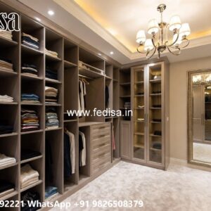 Smart Wooden Wardrobe Design Inspiration No-7401