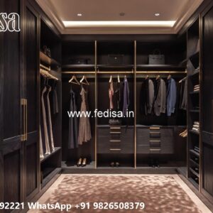 Elegant Wardrobe Design for Luxury Homes No-7404