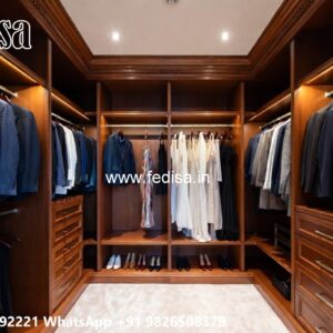 Modern Wardrobe Design with Hidden Lighting No-7410