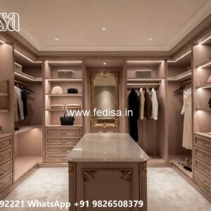Contemporary Wardrobe Design with Smart Features No-7414