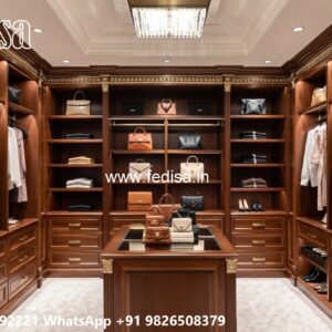 Luxury Wardrobe Design for Spacious Bedrooms No-7420